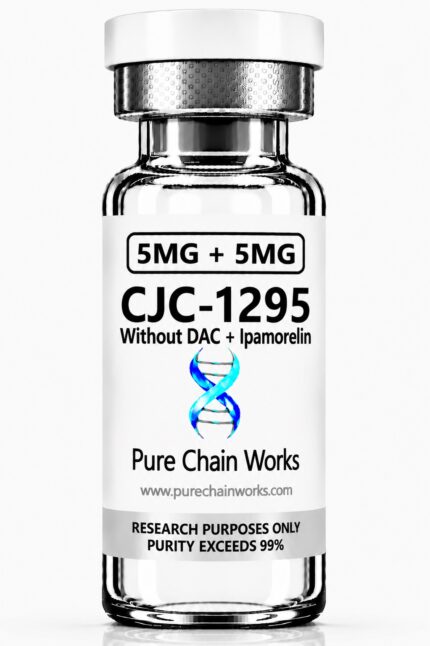CJC 1295 Without DAC 5mg and Ipamorelin 5mg for Lab Use