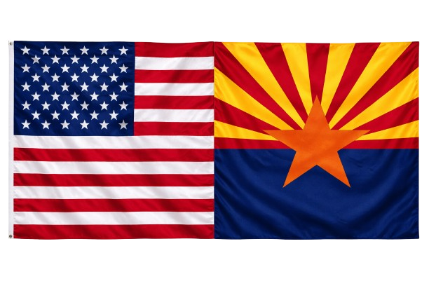 USA Arizona Flags