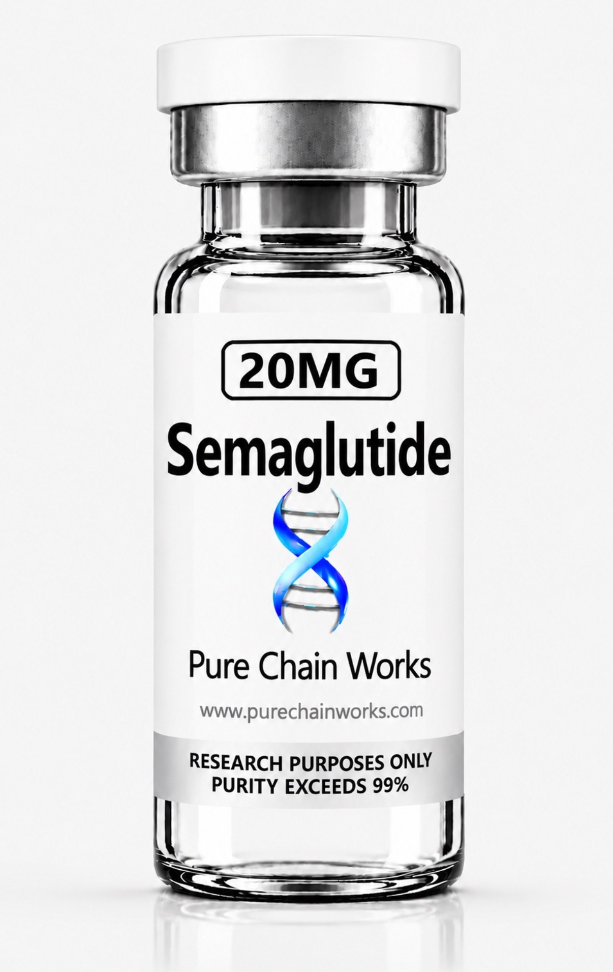 Semaglutide 20MG research product vial